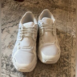 On Cloud Running White Sneakers